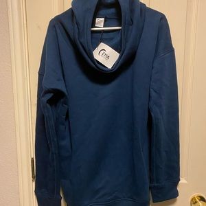Zyia navy hoodie sz xxl NWT